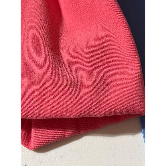 Briggs Petite Jacket Melon Pink Medium M Petite Stretch Button Front - Picture 8 of 8